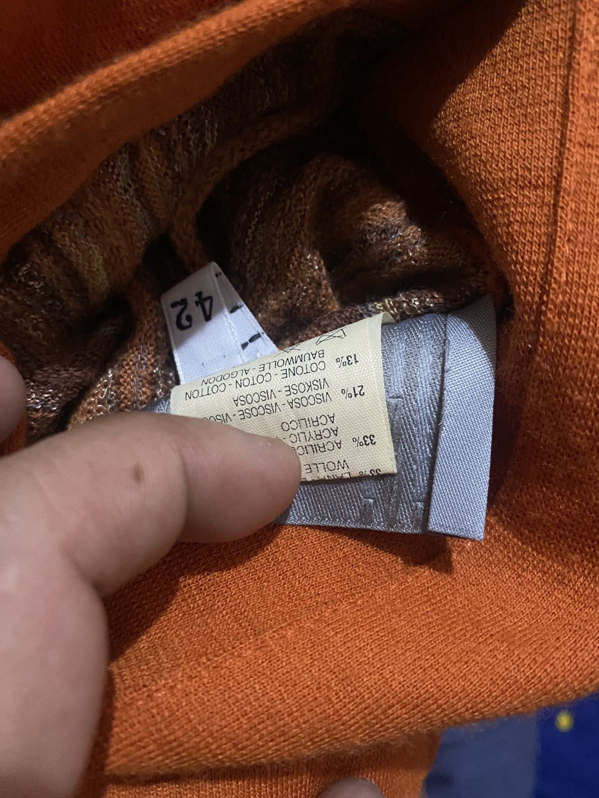 Missoni Missoni Reversible multicolor knit/cotton zip jacket Size M / US 6-8 / IT 42-44 - 6 Thumbnail