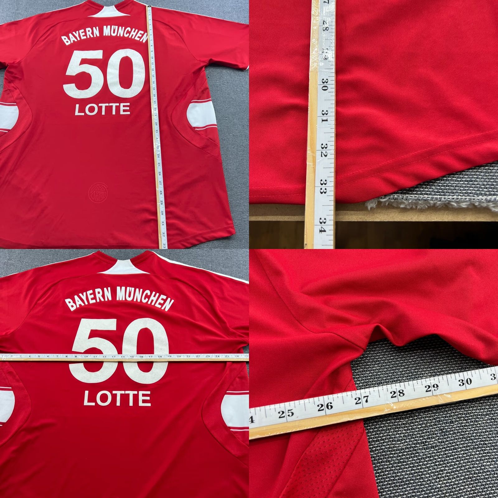 Adidas Bayern Munich 2007 2008 Home Football Jersey Mens 3XL Adidas Shirt Size US XXL / EU 58 / 5 - 9 Thumbnail