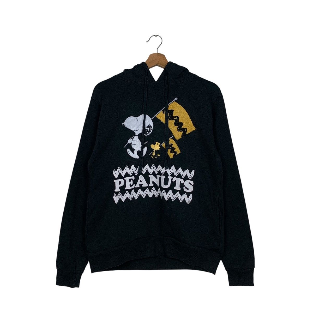 Peanuts PEANUTS SNOOPY Big Logo Pullover Hoodie Sweatshirt 2642-C118 Size US M / EU 48-50 / 2 - 7 Thumbnail