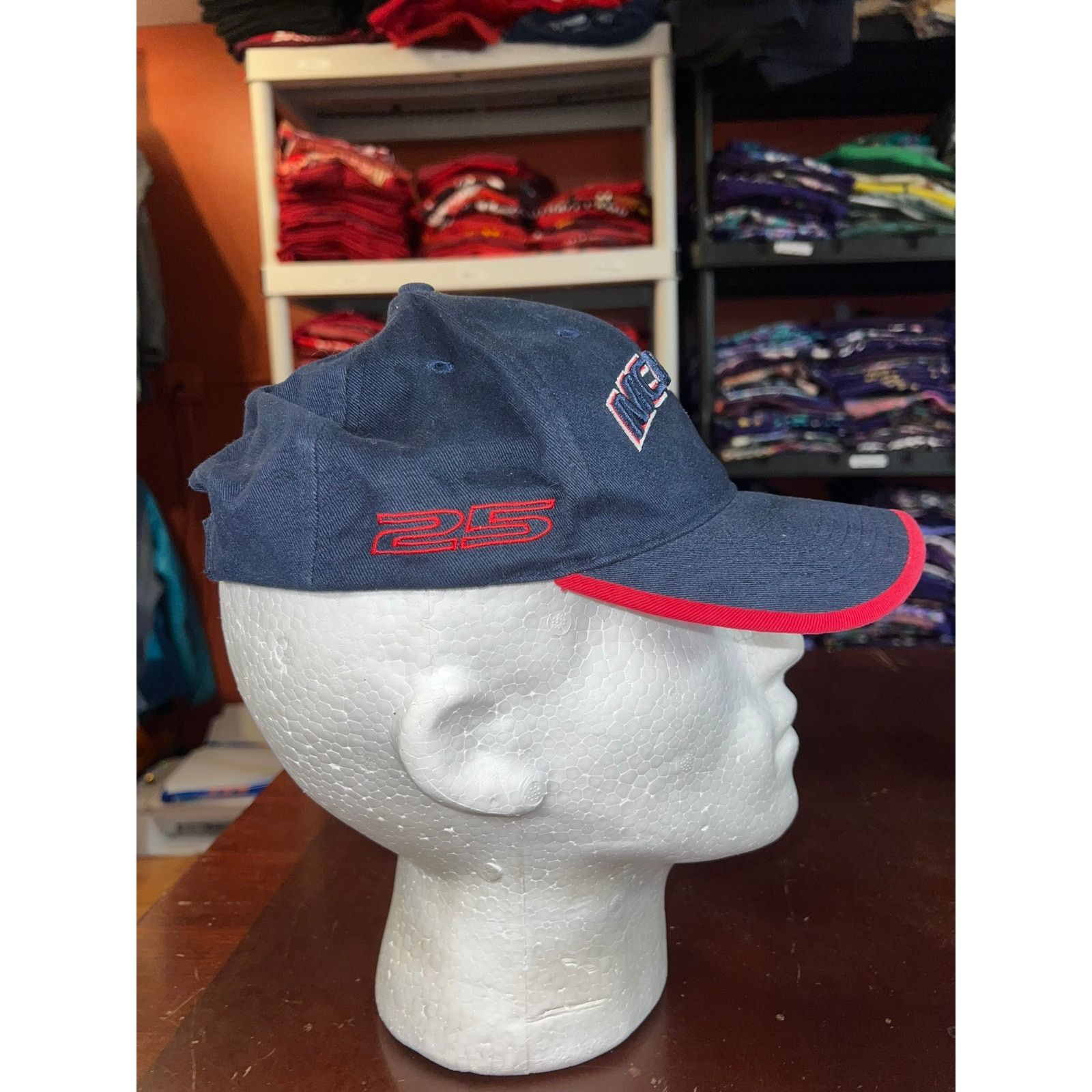 MLB Mark McGwire Hat St. Louis Cardinals Blue Baseball Cap Size ONE SIZE - 5 Thumbnail