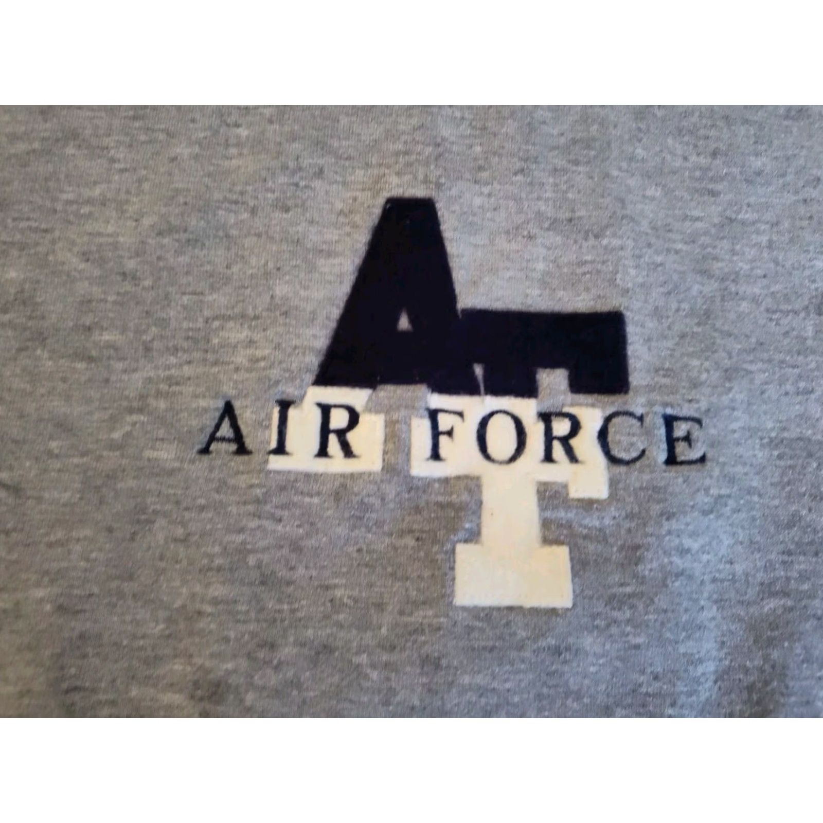 Jansport Vintage Yes JanSport USA Air Force Puff Logo Sweatshirt XL Gray Crewneck Felt Size US XL / EU 56 / 4 - 4 Thumbnail