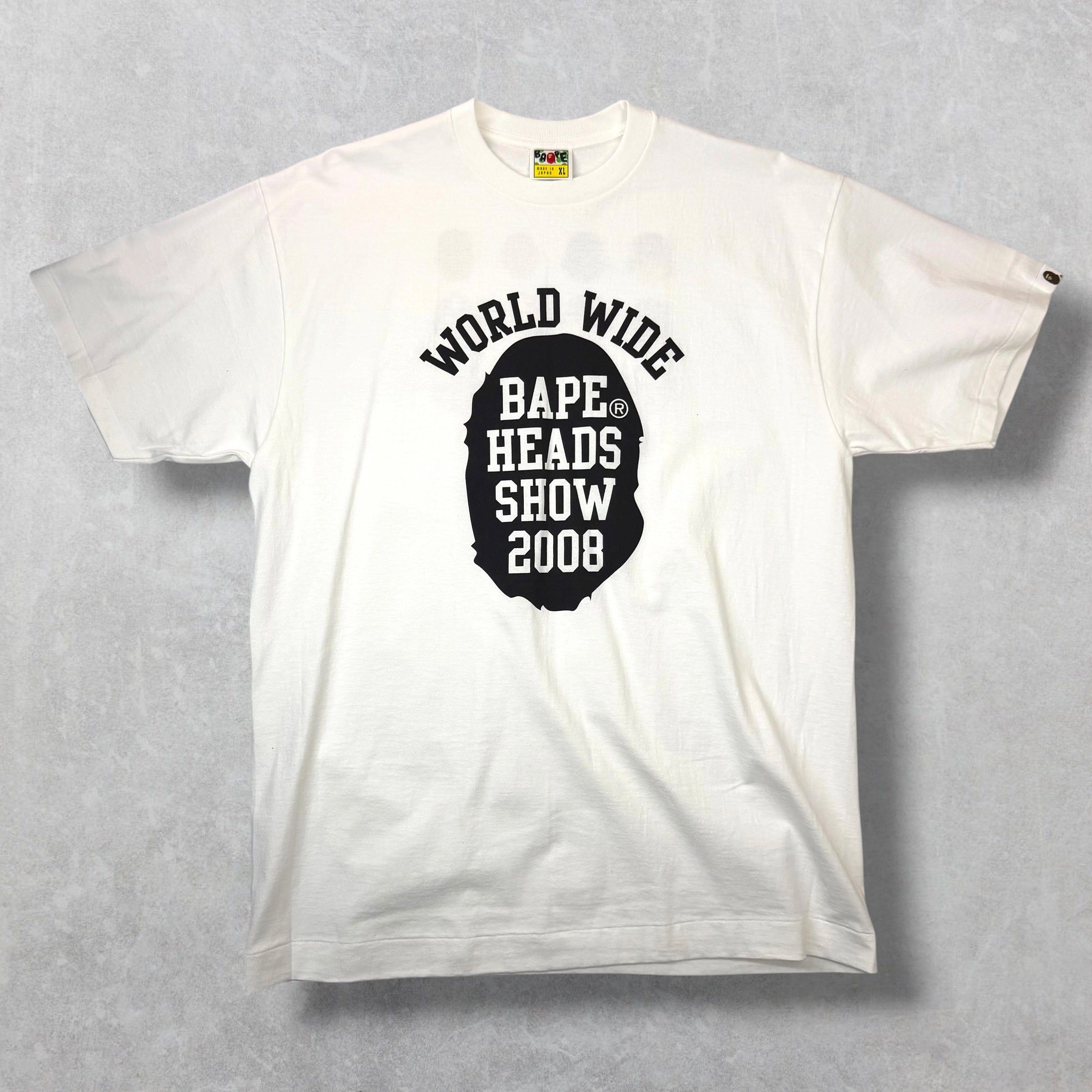 Bape Bape Heads Show Tee XL Size US XL / EU 56 / 4 - 1 Thumbnail