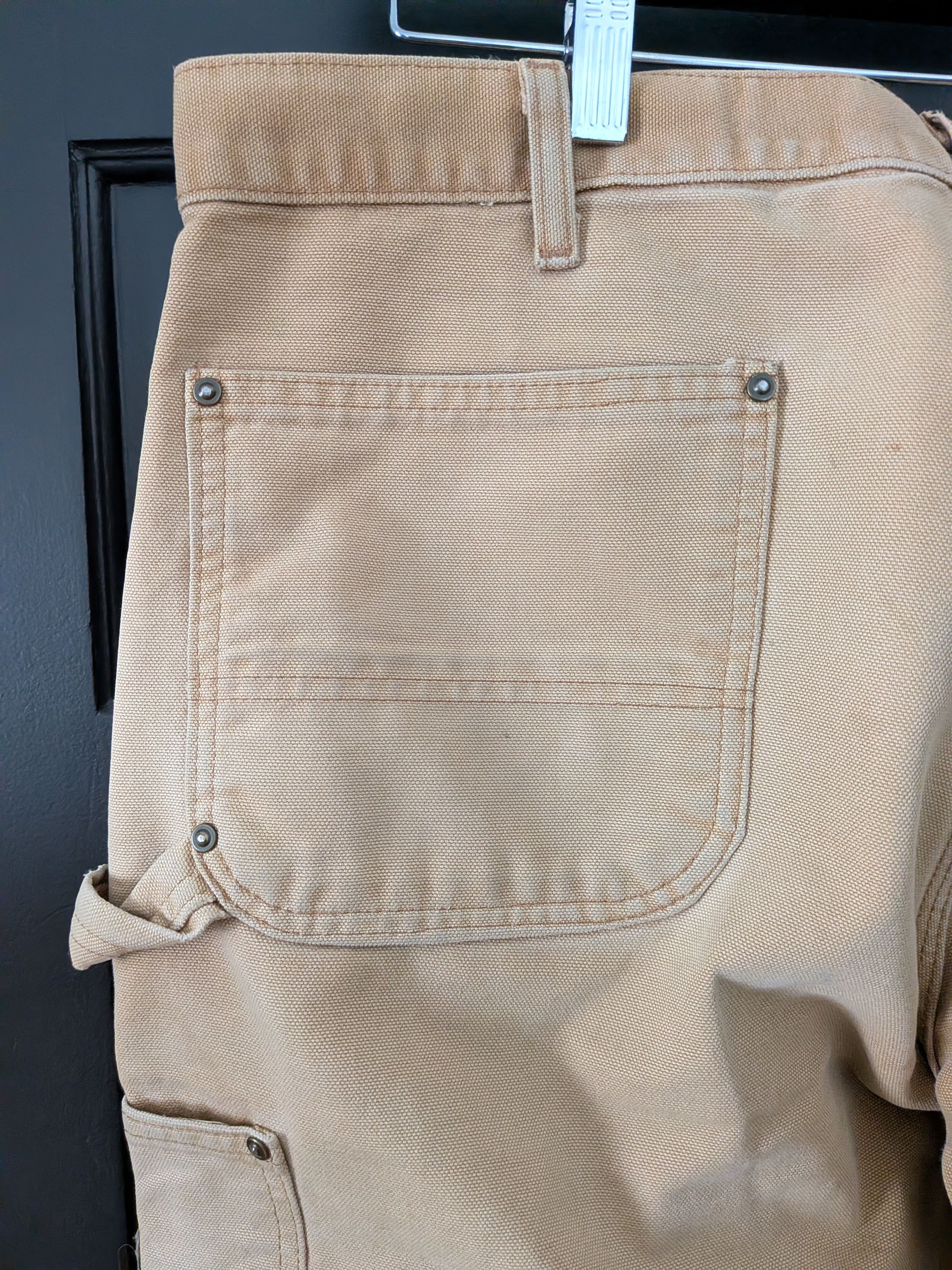 Carhartt Tapered Knee Double Front Work Pants Size US 36 / EU 52 - 5 Thumbnail