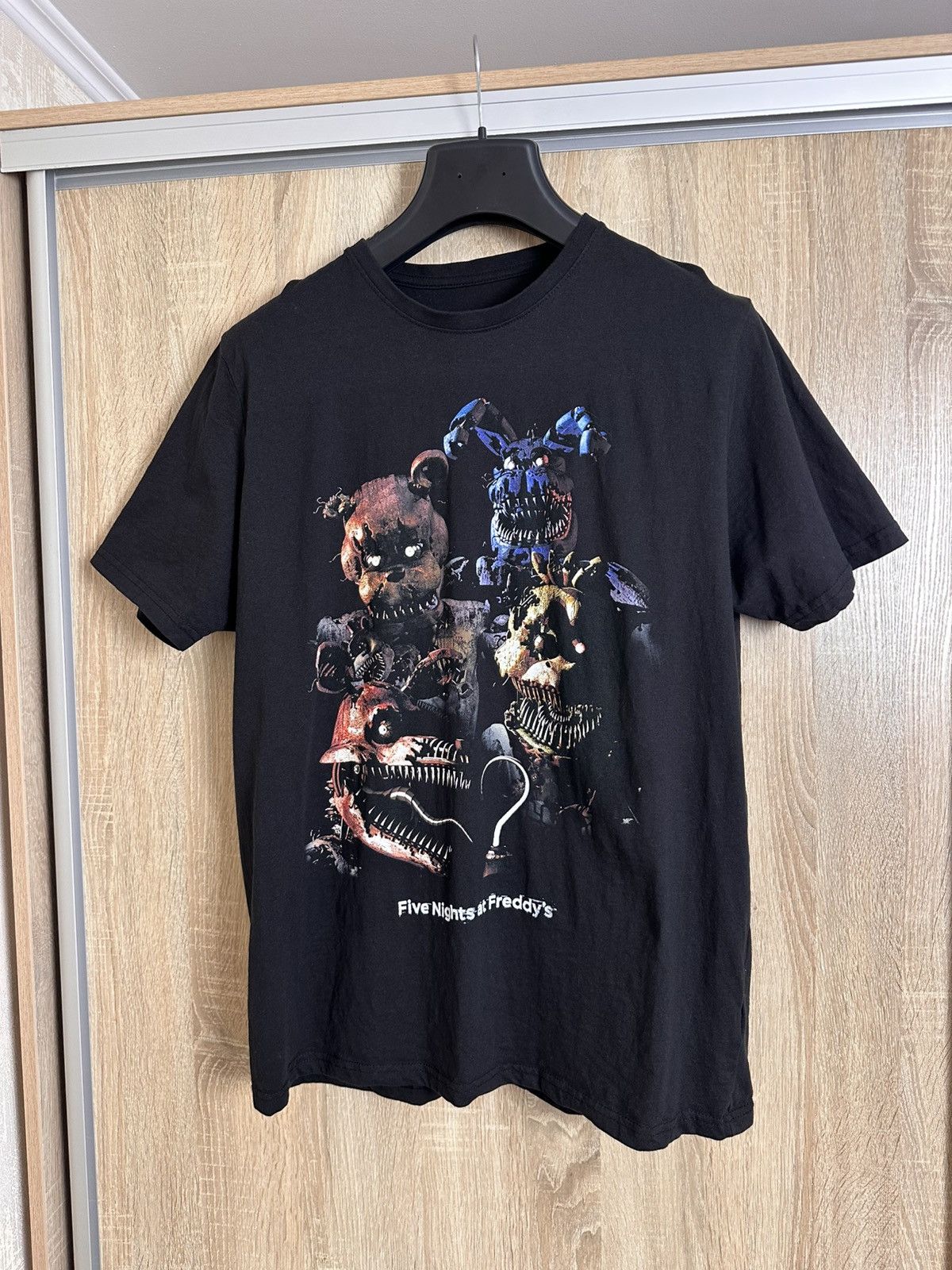 Expert Horror 🔥 Five Nights at Freddy's Horror Movie Game Shirt XBox Sega Size US XL / EU 56 / 4 - 1 Thumbnail