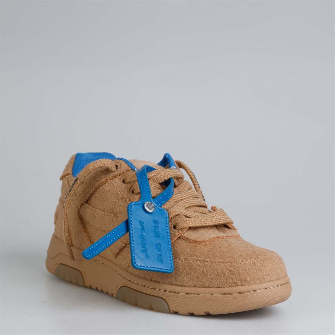 Off-White o1g2r1mq0125 Office Trainers in Camel Size US 6.5 / IT 36.5 - 2 Thumbnail