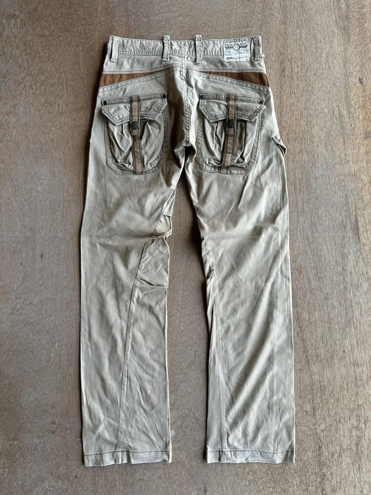 Tornado Mart Vintage EDWIN Curve/Banana Legs Trousers Pants W31 L31 Size US 31 - 9 Thumbnail