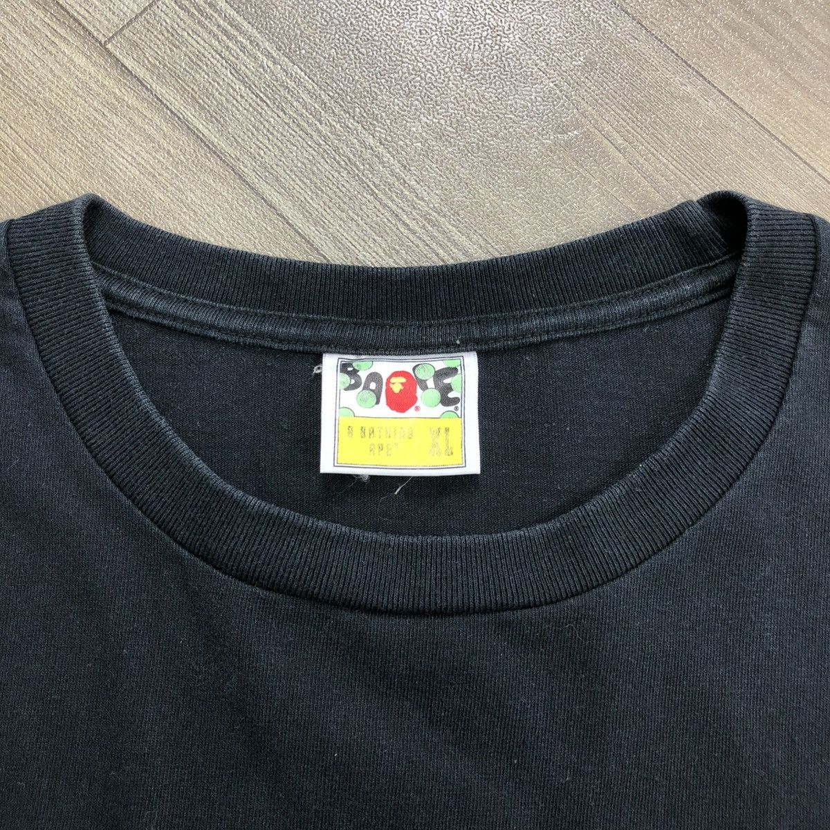 Bape Vintage Bape A Batbing Ape Head Flame Big Logo Tee Hype Size US XL / EU 56 / 4 - 5 Thumbnail