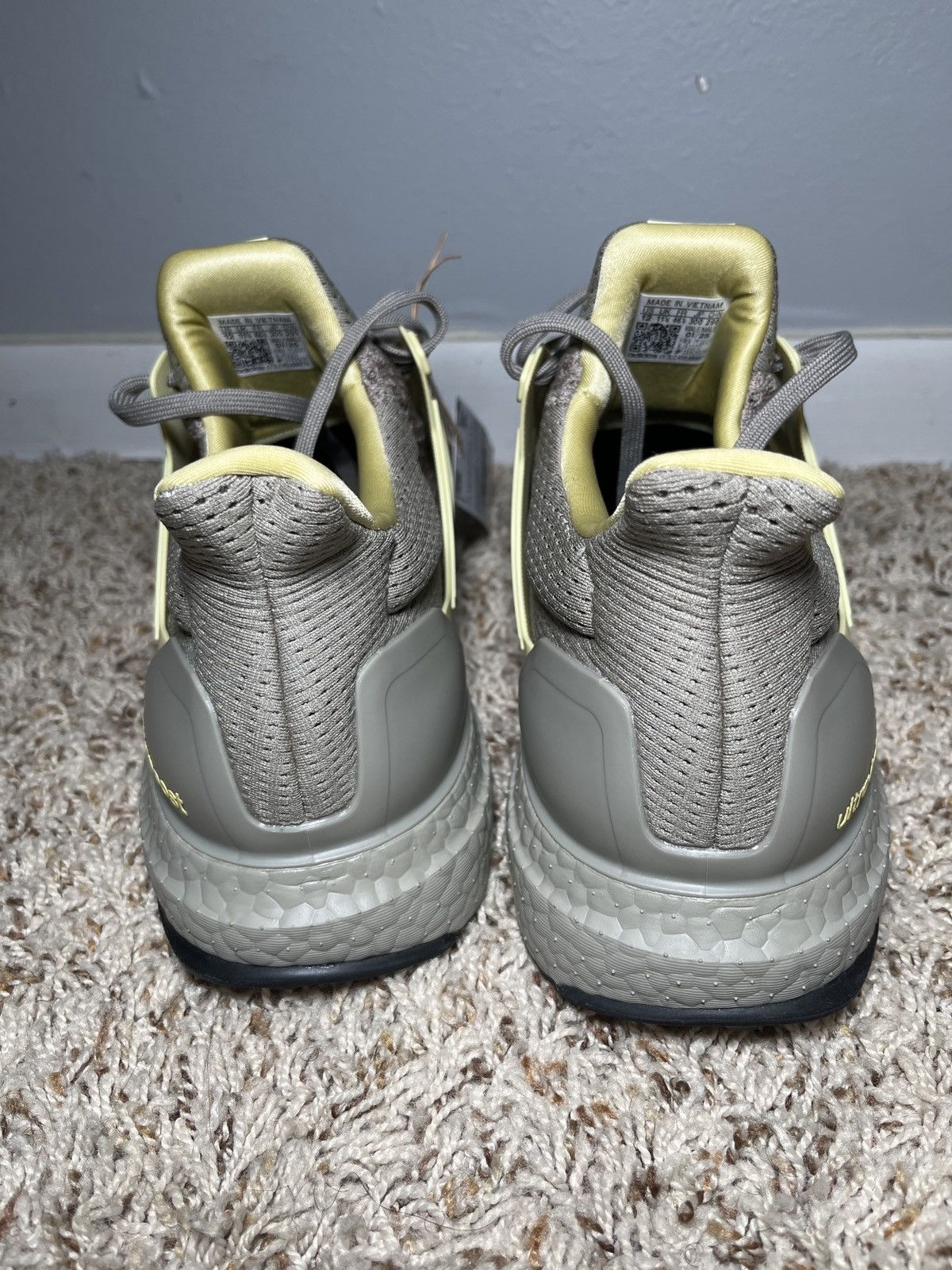 Adidas Adidas UltraBoost 1.0 - "Putty Beige / Powder Yellow" Size US 12 / EU 45 - 8 Thumbnail