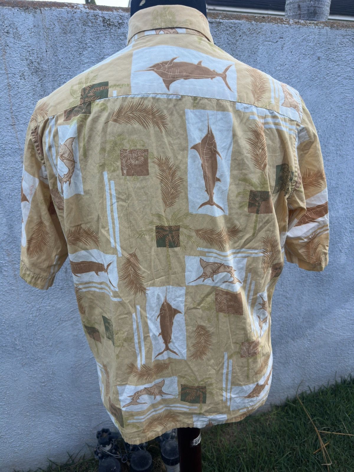 Reyn Spooner Reyn Spooner Yellow Full Button Hawaiian Print Men's S Size US L / EU 52-54 / 3 - 2 Thumbnail