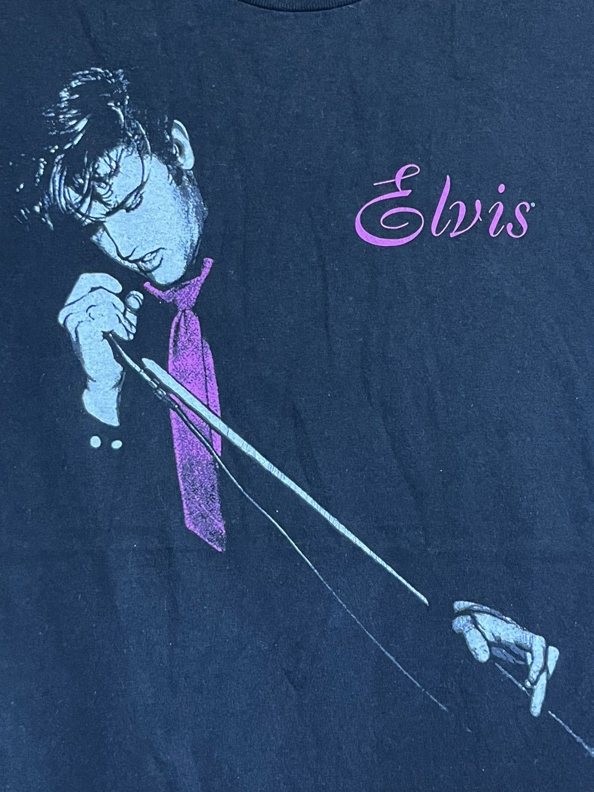 Legendary Goods VINTAGE 90s ELVIS PRESLEY 1999 TEE SHIRT Size US L / EU 52-54 / 3 - 3 Thumbnail