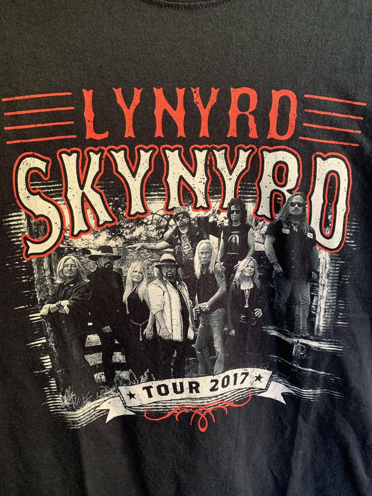 Band Tees × Vintage Lynyrd Skynyrd 2017 Tour Band Tee Size US M / EU 48-50 / 2 - 2 Thumbnail