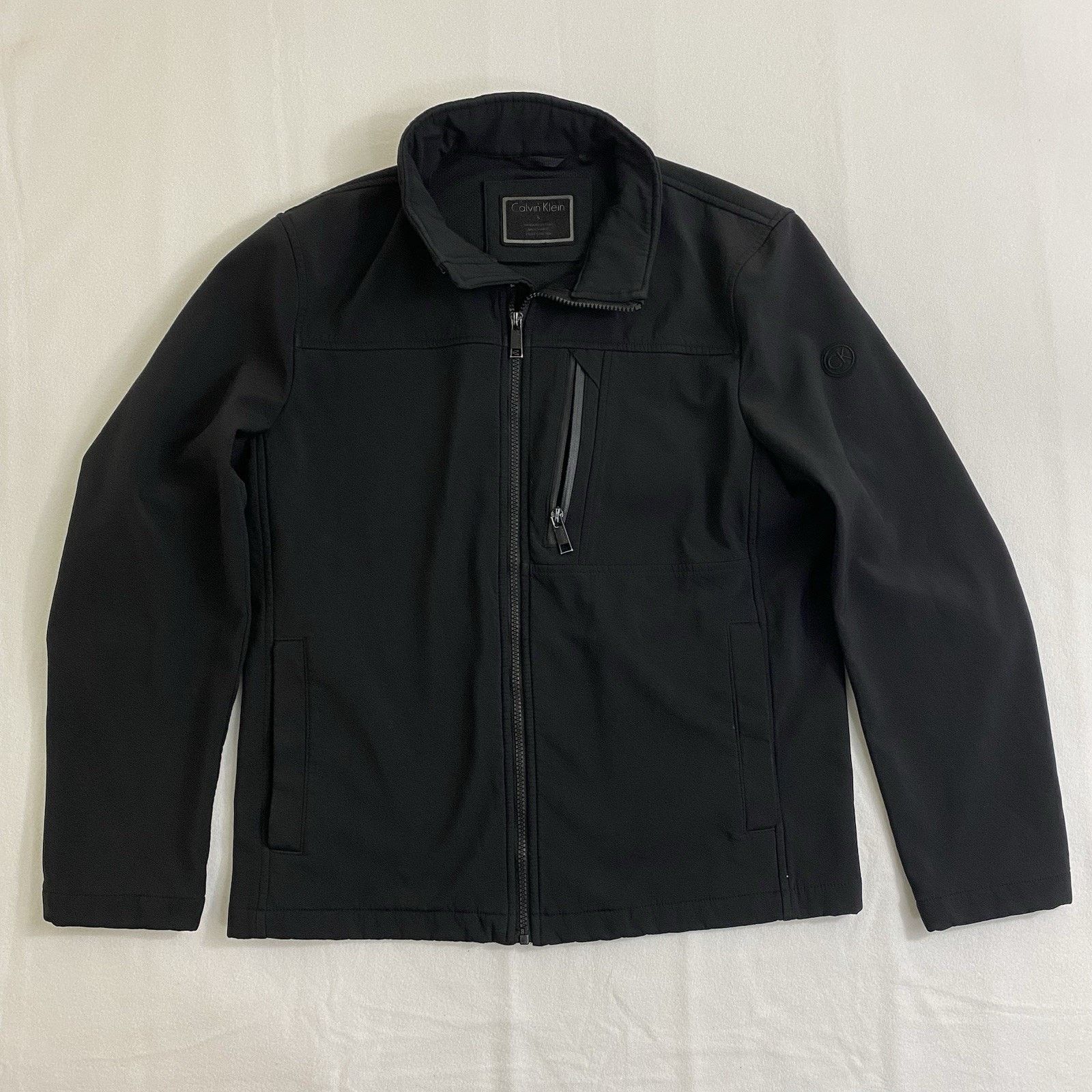 Calvin Klein Calvin Klein Black Size Small Water Resistant Jacket Coat Size US S / EU 44-46 / 1 - 1 Thumbnail