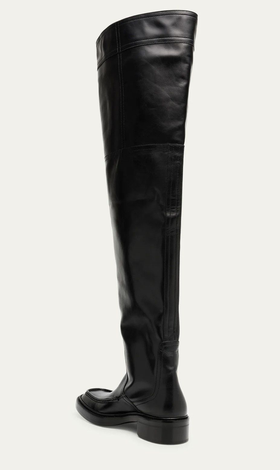 Saint Laurent Paris Saint Laurent Joe Leather Over the Knee Boot Size US 10 / EU 43 - 2 Thumbnail