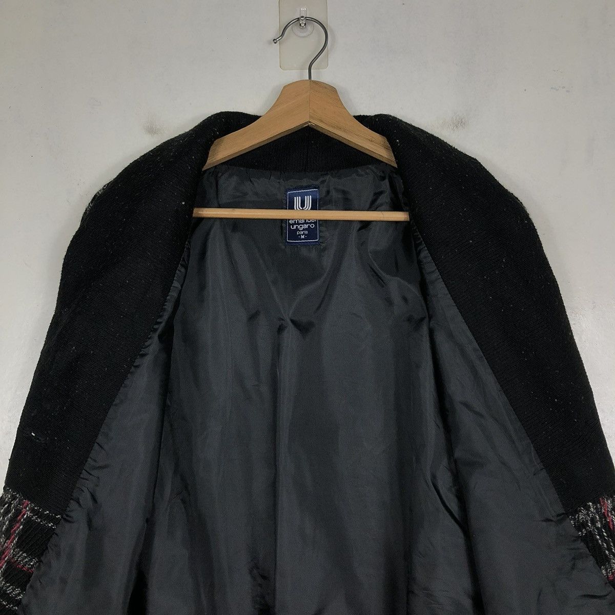 Japanese Brand × Vintage 📌VINTAGE WOOL CARDIGAN JACKET EMANUEL UNGARO ISSEY MIYAKE Size US M / EU 48-50 / 2 - 15 Thumbnail