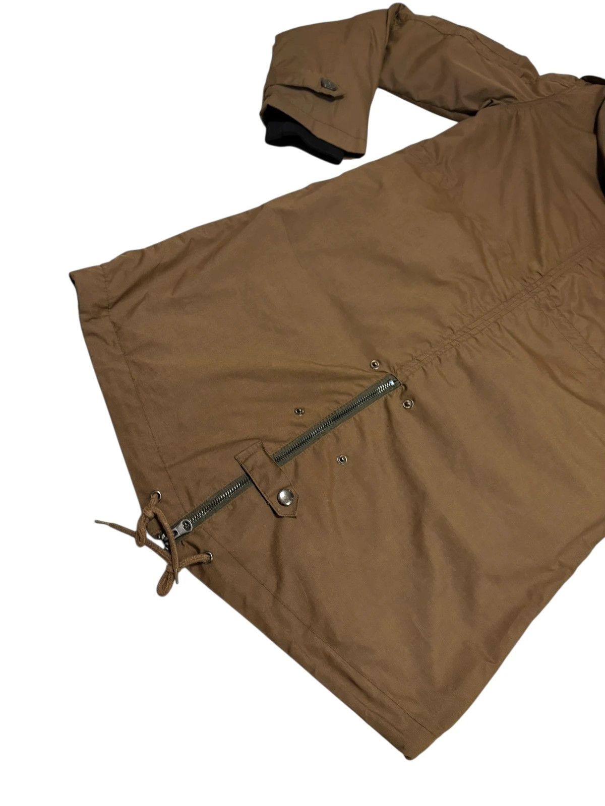 Tornado Mart Tornado Mart parka khaki brown fur hood mod coat Size US S / EU 44-46 / 1 - 7 Thumbnail