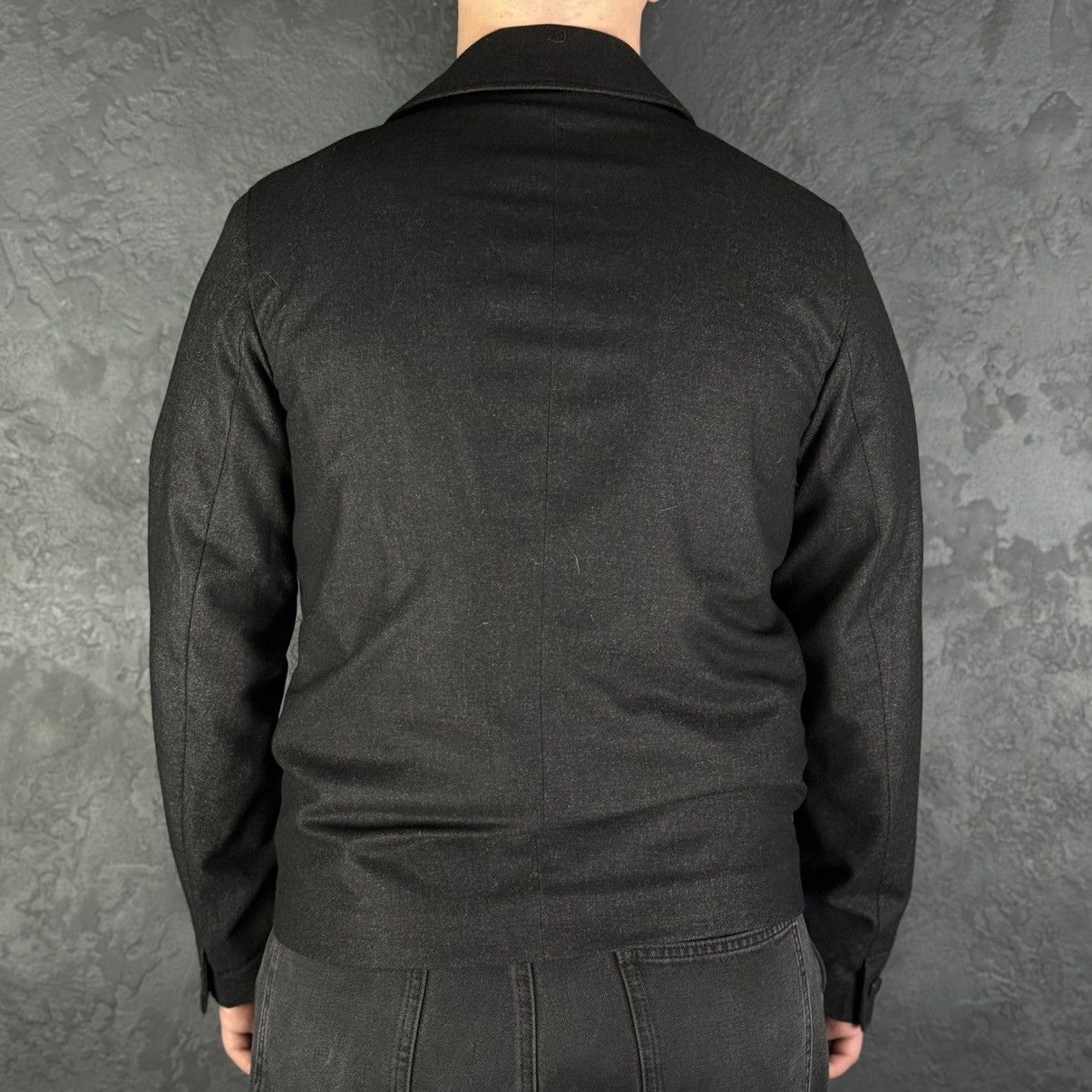 Bogner BOGNER Virgil Wool Cashmere Solid Black OverShirt Jacket Size US S / EU 44-46 / 1 - 4 Thumbnail