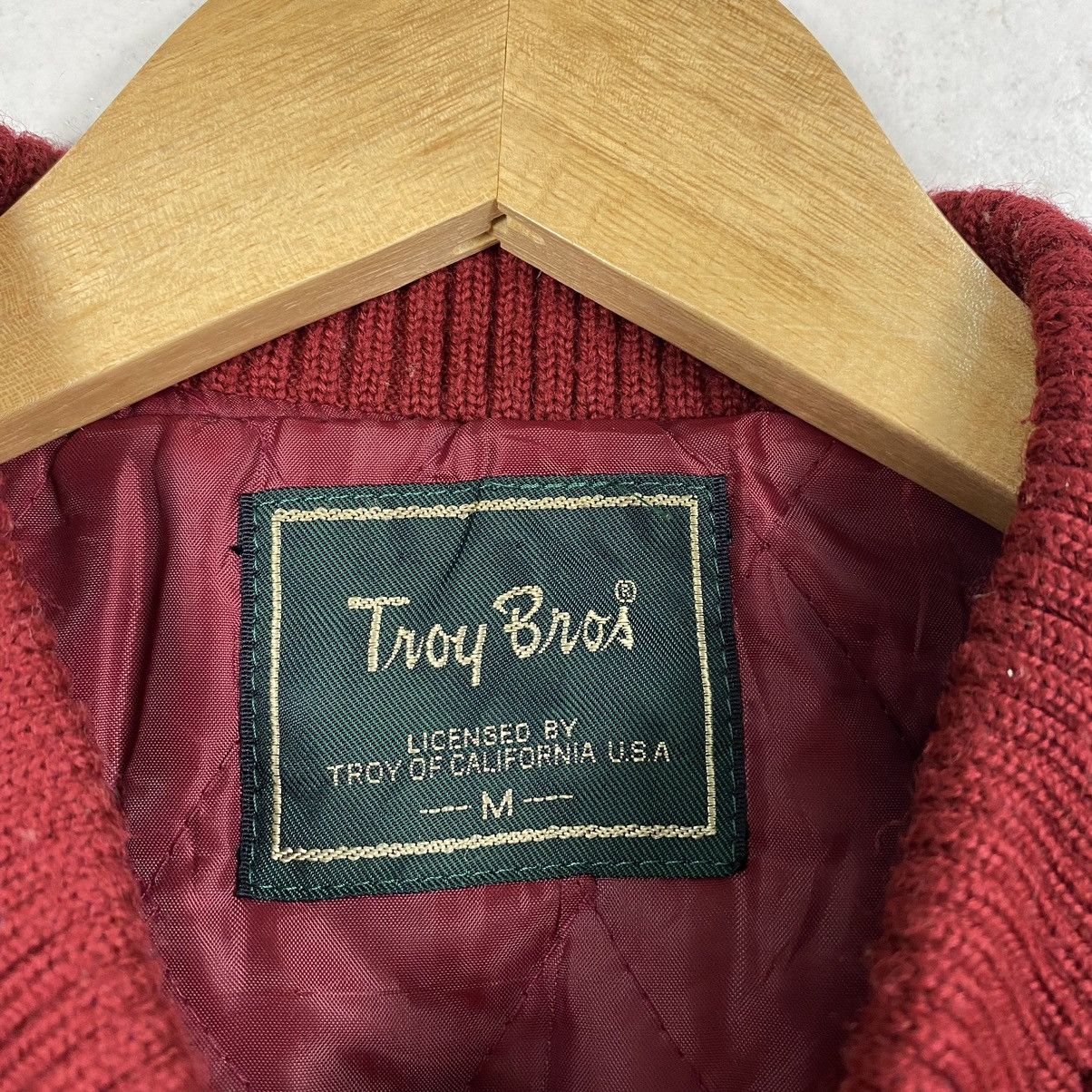 Japanese Brand Vintage 90s Troy Bros Bomber Jacket Size US L / EU 52-54 / 3 - 13 Thumbnail