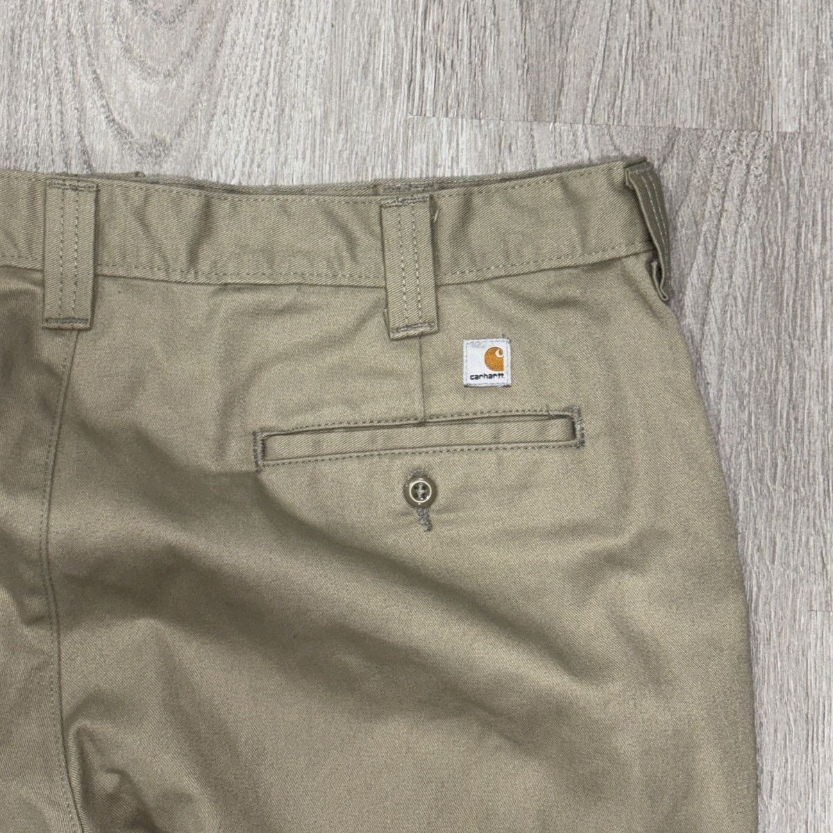 Carhartt Carhartt B290 Twill Work Pants Mens 38x30 Khaki Utility Size US 38 / EU 54 - 2 Thumbnail