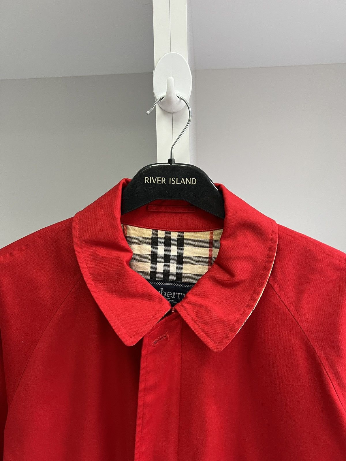 Burberry × Vintage Vintage 90's Burberry Check Bomber Ted Jacket Size US M / EU 48-50 / 2 - 3 Thumbnail