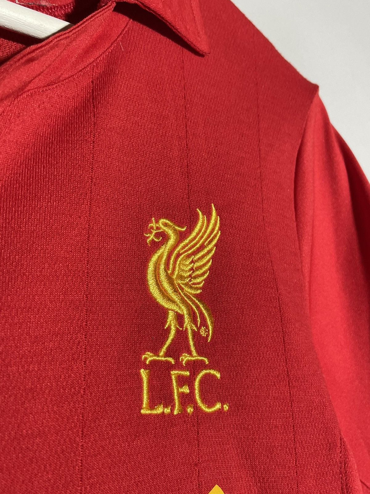 Warrior #8 Gerrard Liverpool FC Warrior 2012/13 Home Football Shirt Size US S / EU 44-46 / 1 - 7 Thumbnail