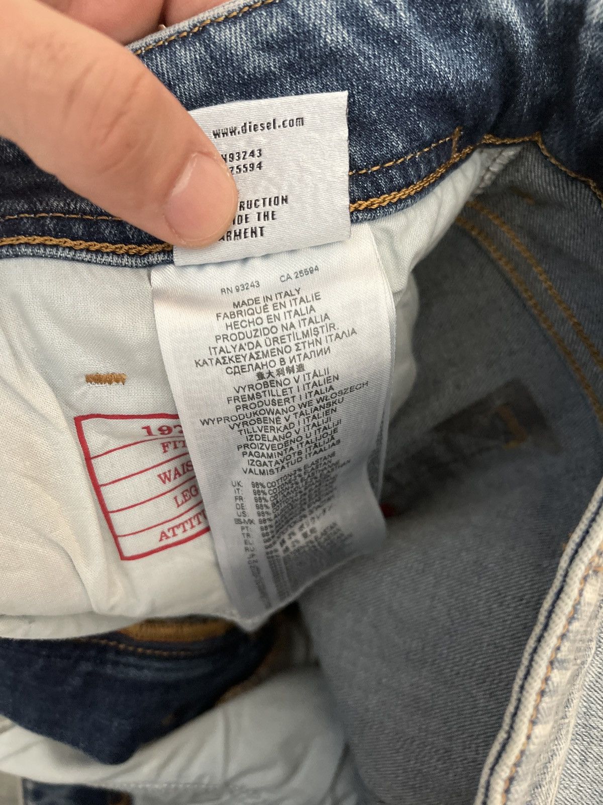 Diesel Diesel jeans Size US 33 - 4 Thumbnail