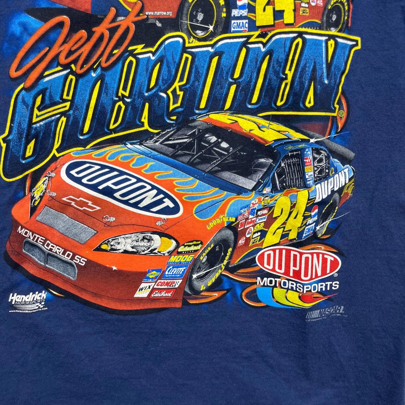 NASCAR Vintage 90s NASCAR Jeff Gordon Racing Car t Shirt Small Size US S / EU 44-46 / 1 - 4 Thumbnail