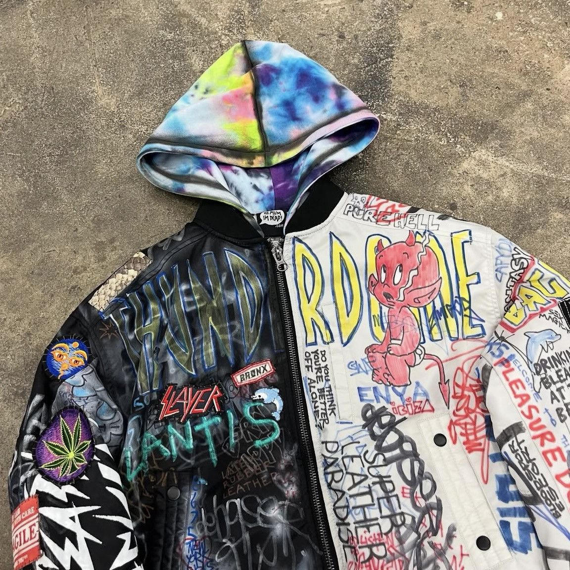 Other HiMumImDead 1/1 Hooded Bomber Size US M / EU 48-50 / 2 - 2 Thumbnail