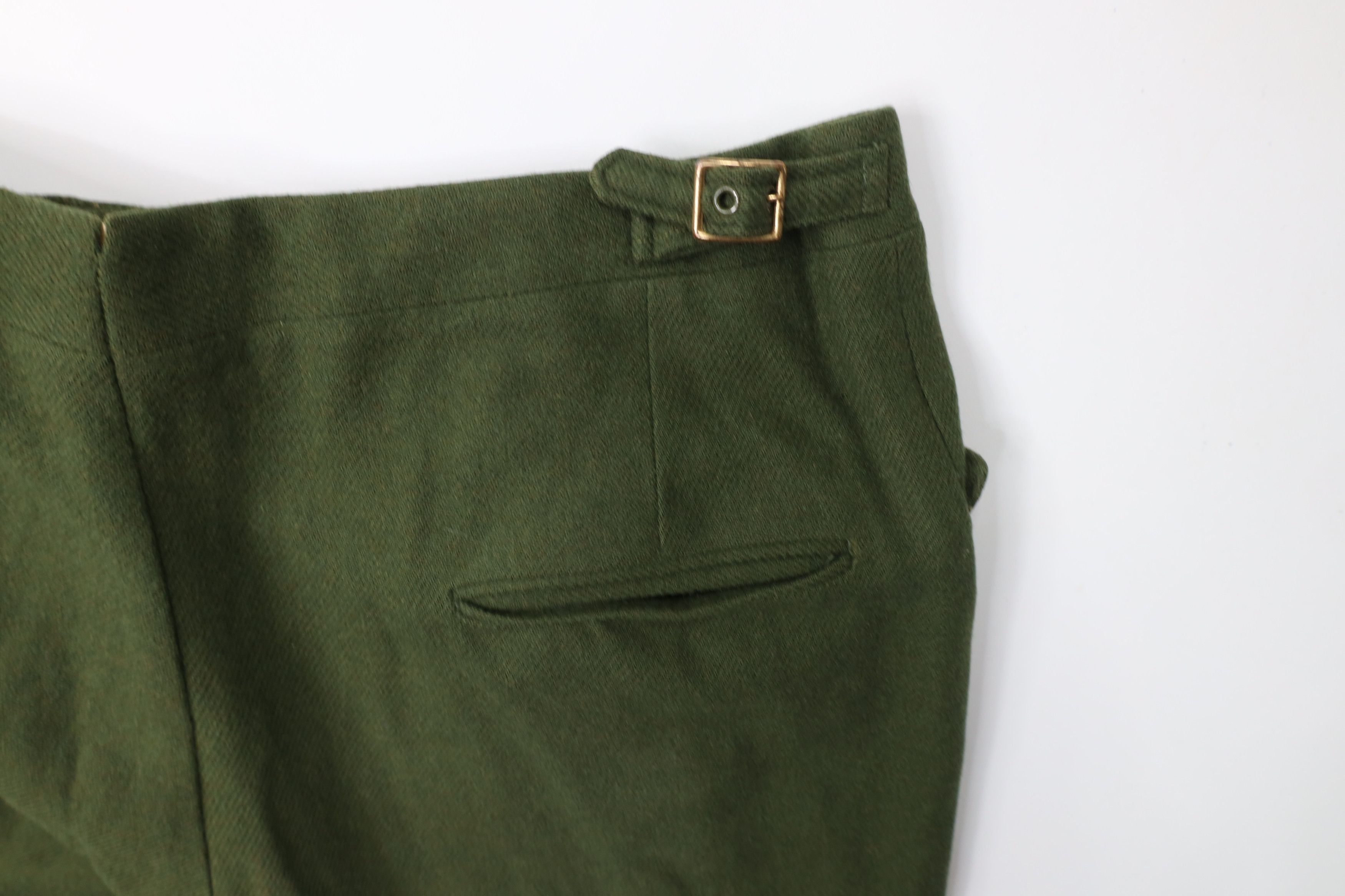 Vintage Vintage 60s 70s Streetwear Buckle Back Wide Leg Pants USA Size US 34 / EU 50 - 14 Thumbnail