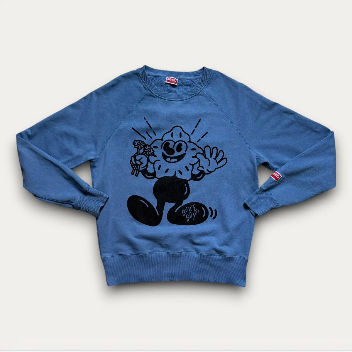 Kenzo Kenzo Boke Boy! Blue Sweatshirt Size US M / EU 48-50 / 2 - 1 Thumbnail
