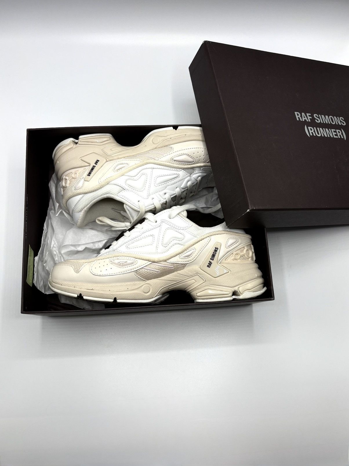 Raf Simons Raf Simons Pharaxus Off-White/Cream Size US 8 / EU 41 - 14 Thumbnail