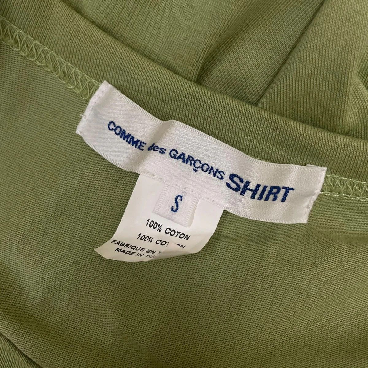 Comme des Garcons SHIRT Oversized Logo Tee Size US L / EU 52-54 / 3 - 4 Thumbnail