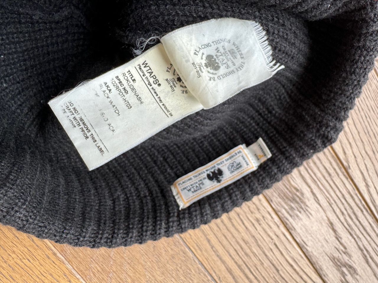 Wtaps [OS] Blackwatch Knit Beanie (FW10) Size ONE SIZE - 3 Thumbnail