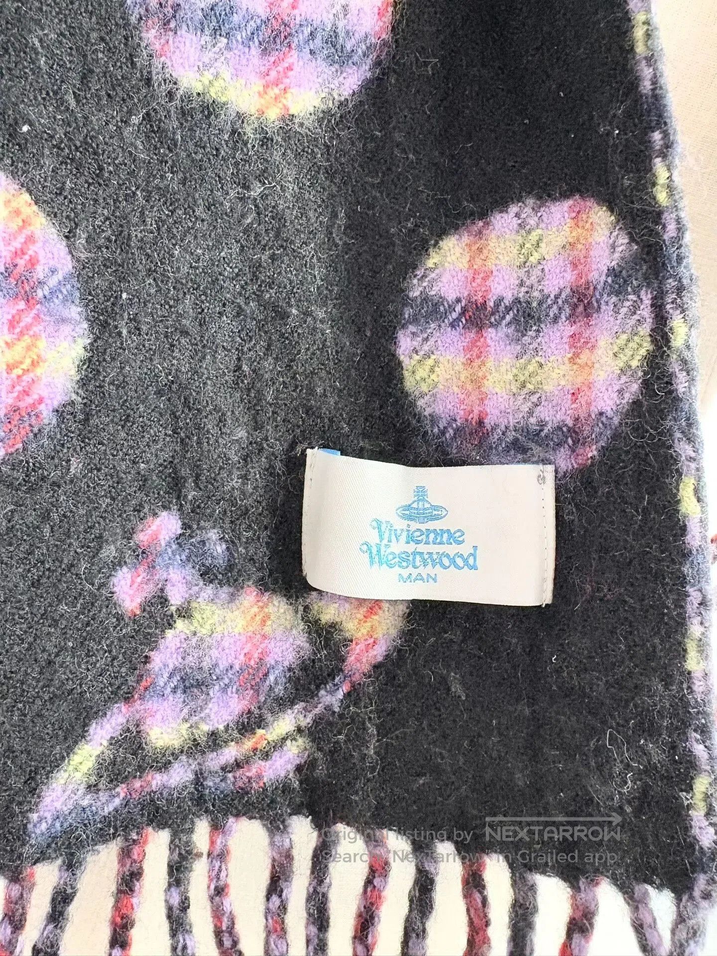 Vivienne Westwood Vivienne Westwood Vintage Polka Dot Saturn Scarf. Size ONE SIZE - 8 Thumbnail