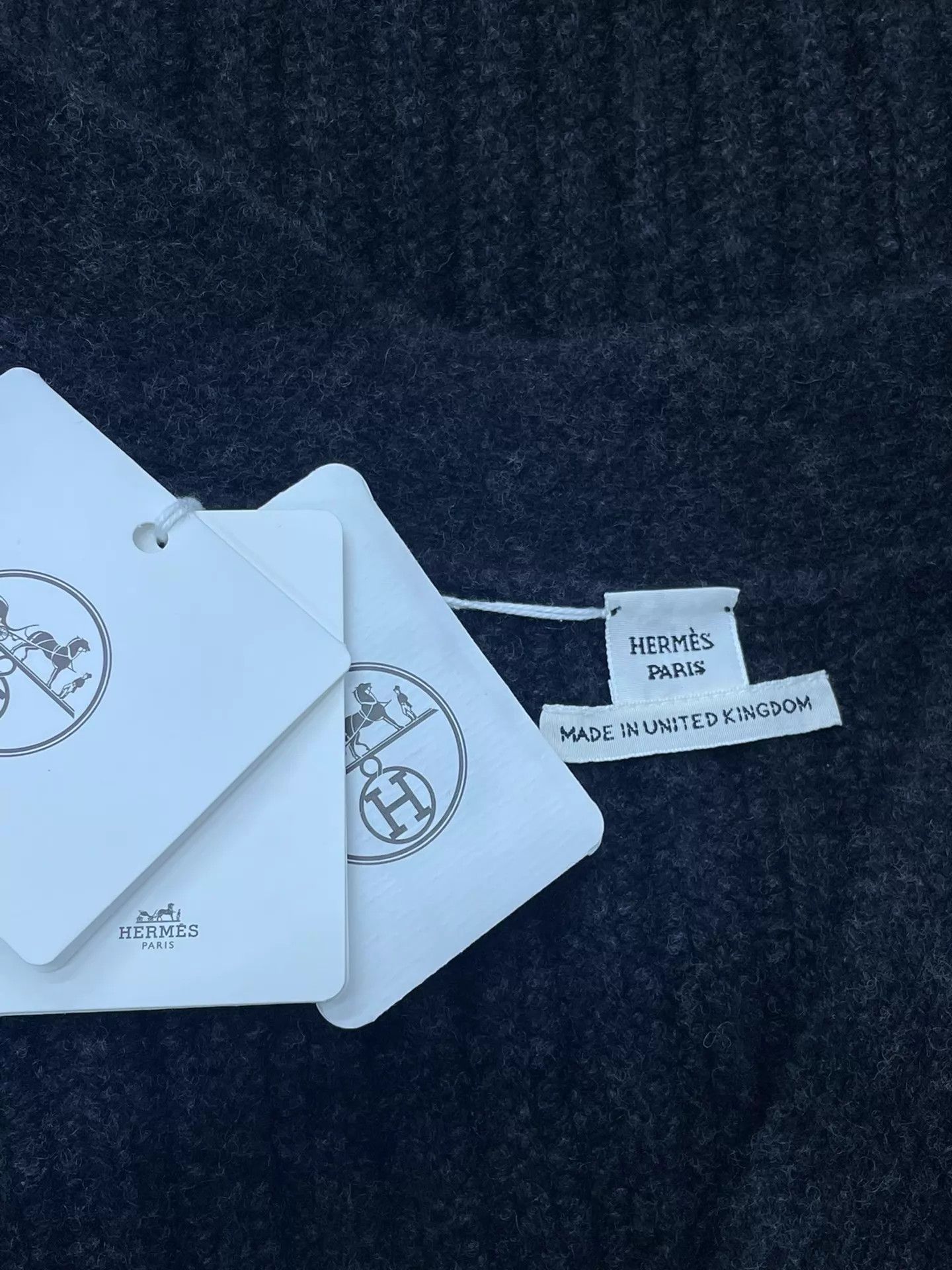 Hermes Hermes Gray Mid-Length Cardigan Size 34 Size XS / US 0-2 / IT 36-38 - 4 Thumbnail