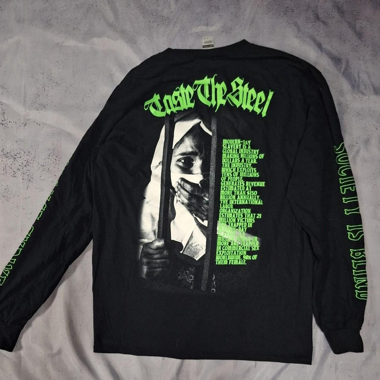 Other Under the Steel black long sleeve tee #metal Size US L / EU 52-54 / 3 - 4 Thumbnail