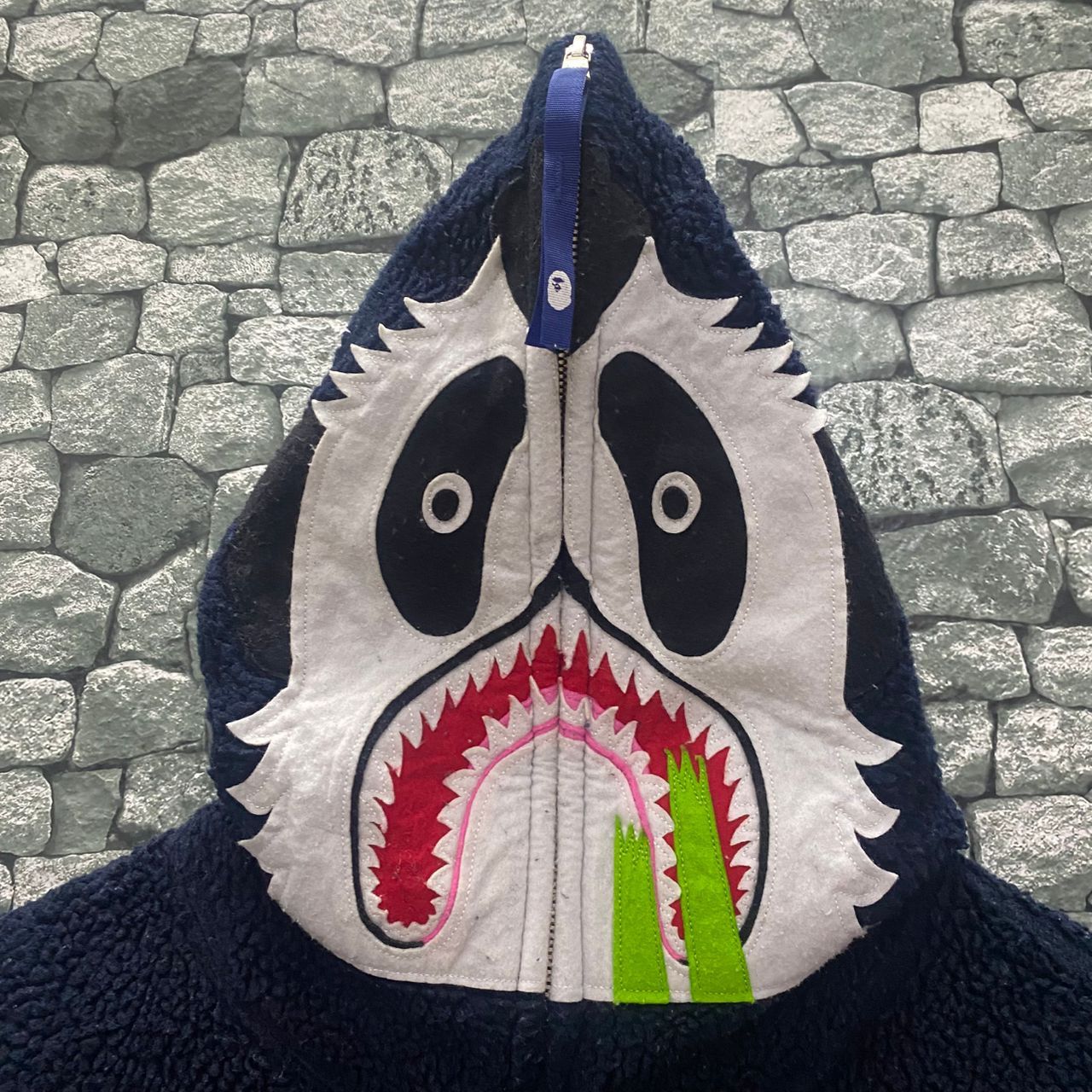 Bape 💥Rare💥Vintage Bathing Ape x Panda Hoodies Jacket Size US L / EU 52-54 / 3 - 3 Thumbnail