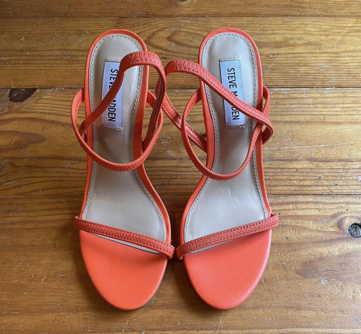 Steve Madden Steve Madden Gabriela orange heels Size US 7.5 / IT 37.5 - 2 Thumbnail
