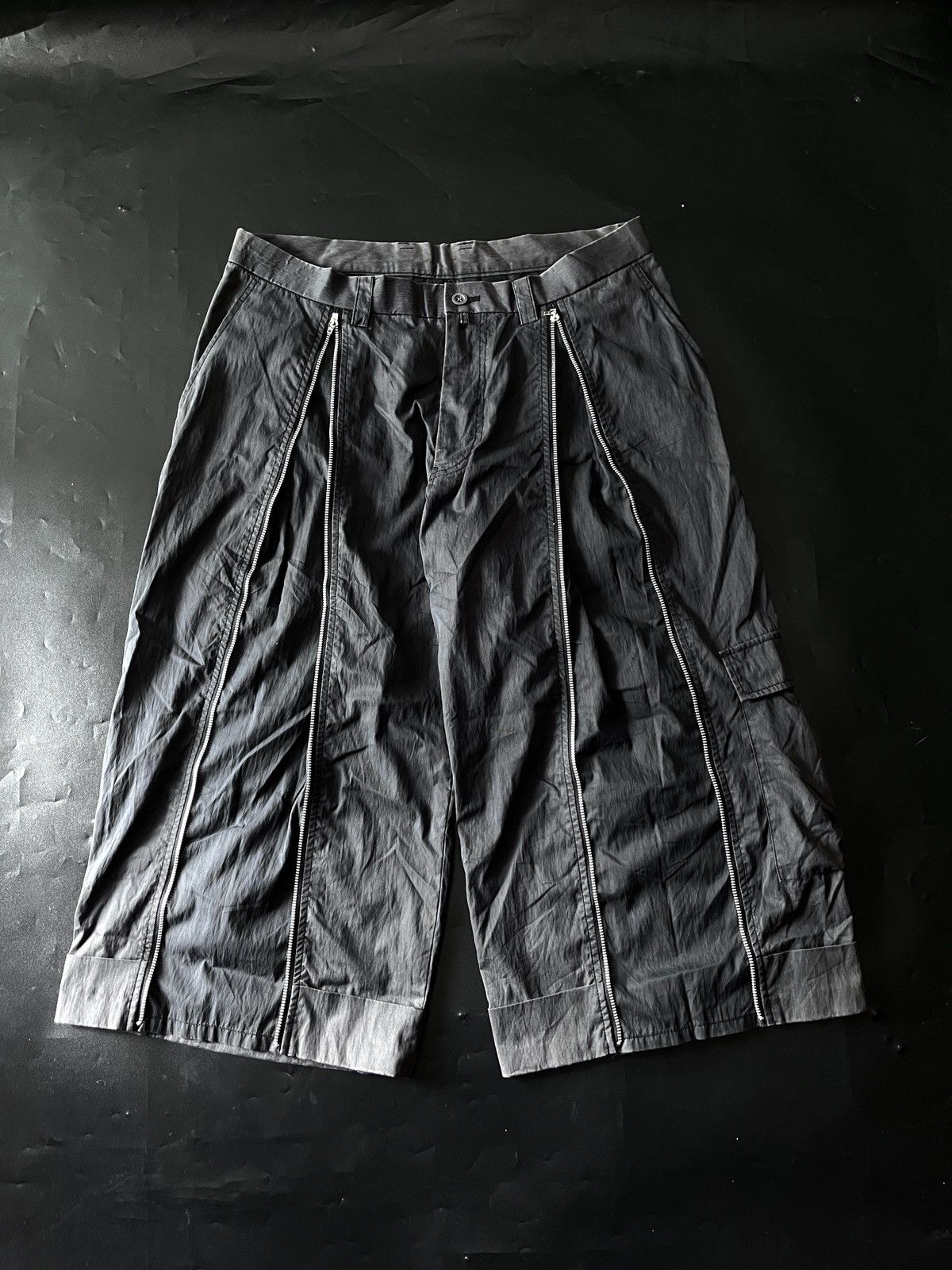 Comme Ca Collection Crazy Zipper Rick owens Style