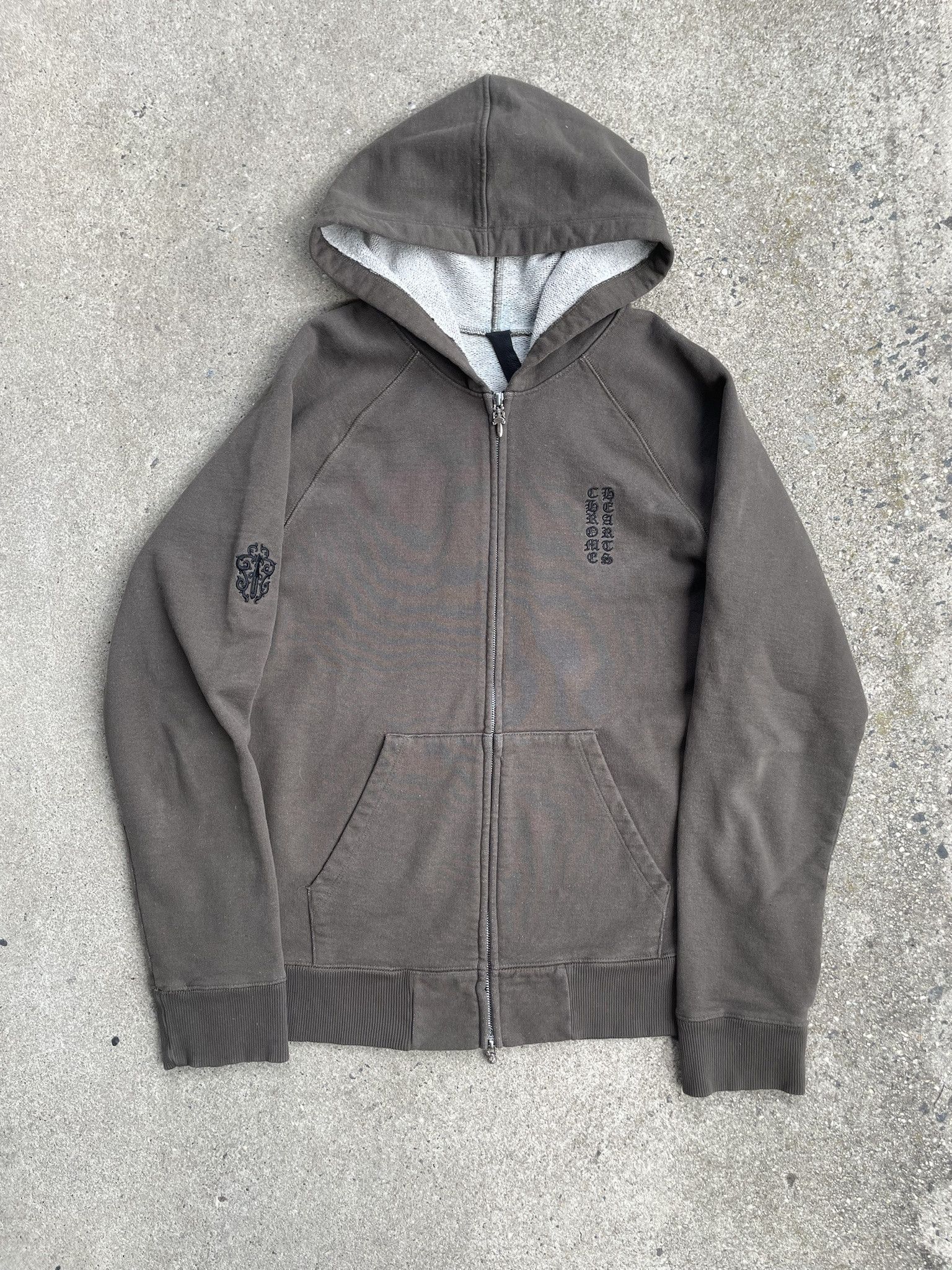 Chrome Hearts Chrome Hearts Y NOT 'GRP' Zip Up Hoodie | Grailed