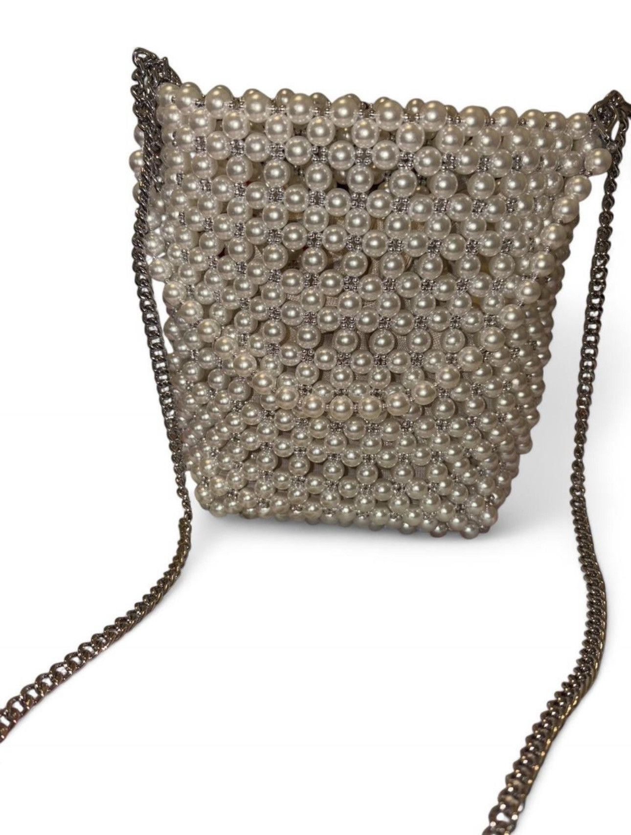 Zara Pearl Bucket Bag Size ONE SIZE - 3 Thumbnail