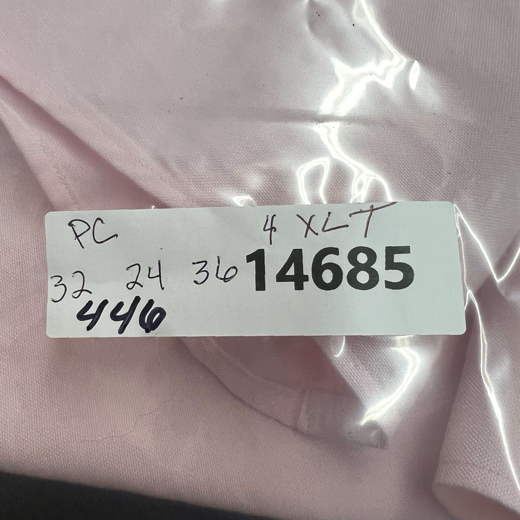 CLOT VINTAGE Cloth Men's Button-Down Shirt Casual Long Sleeve Cotton Pink Size 4XLT Size US XXL / EU 58 / 5 - 8 Thumbnail