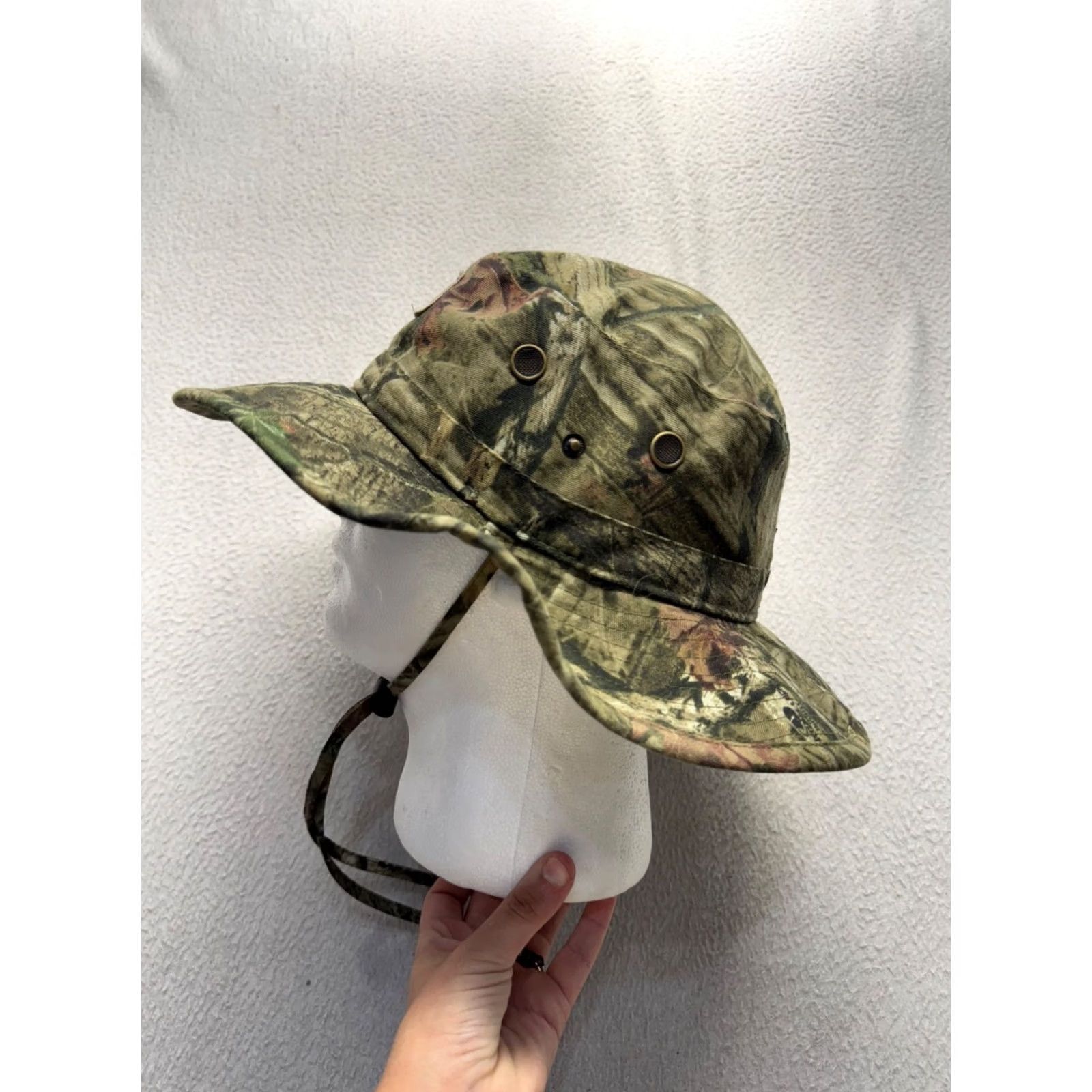 Our Legacy Legacy Boonie Hat Camo L Mens Adjustable Chin Strap Outdoor All Season Size ONE SIZE - 3 Thumbnail