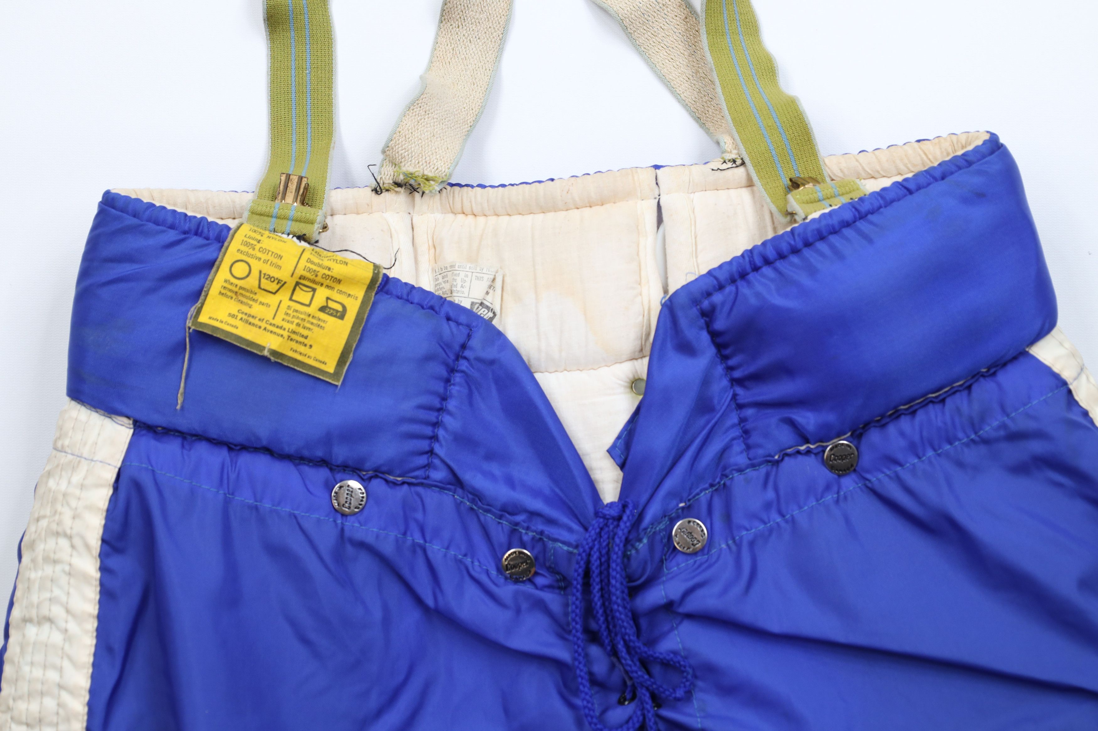 Cooper × Vintage Vintage 70s Cooper Hockey Maple Leafs Padded Hockey Pants Size US 34 / EU 50 - 3 Thumbnail