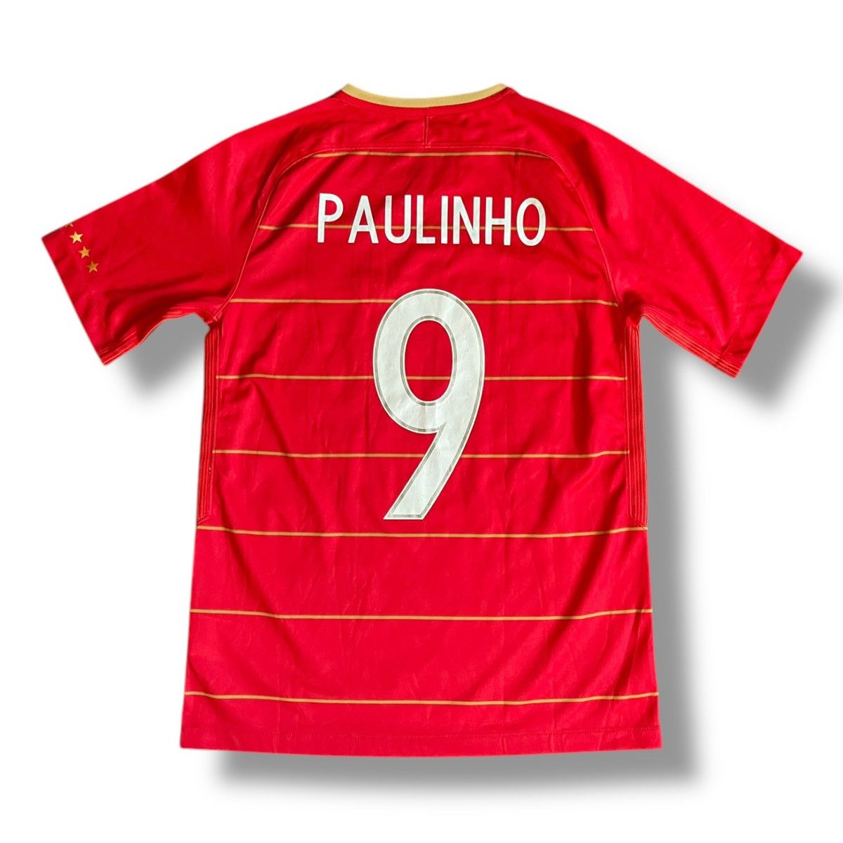 Nike Guangzhou Evergrande 18/19 Home - PAULINHO #9 - M Authentic