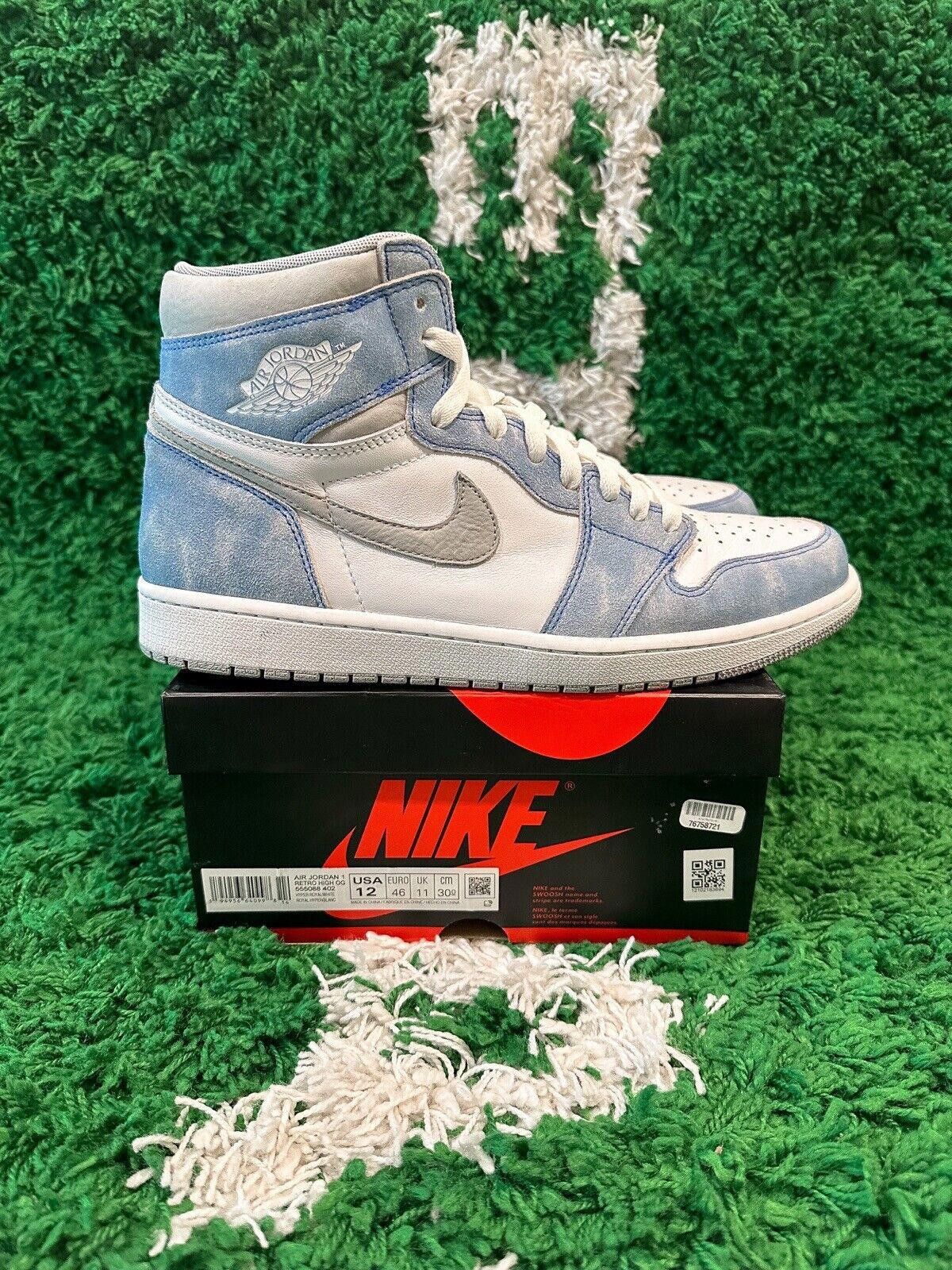 Jordan Brand Jordan 1 Retro OG High Hyper Royal Size 12 Size US 12 / EU 45 - 4 Thumbnail