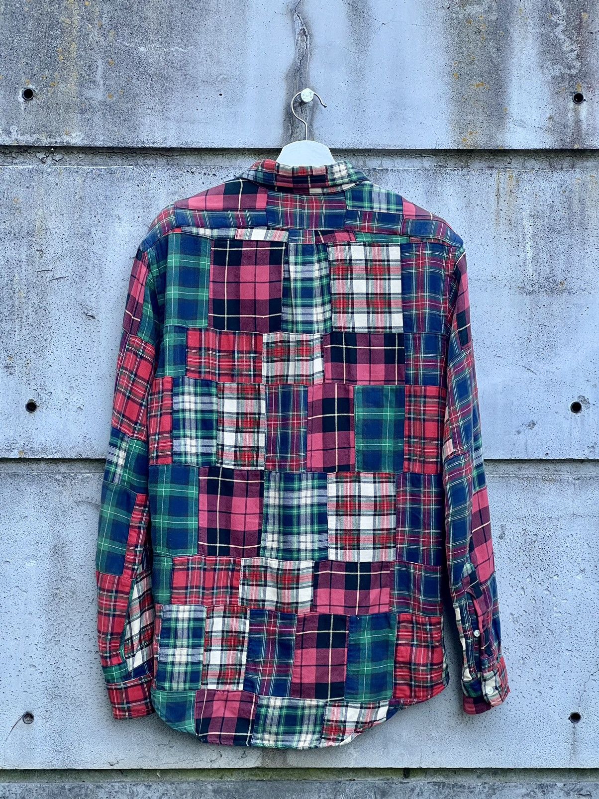 Ralph Lauren Ralph Lauren Patchwork Custom Fit Flanell Shirt Size US M / EU 48-50 / 2 - 5 Thumbnail