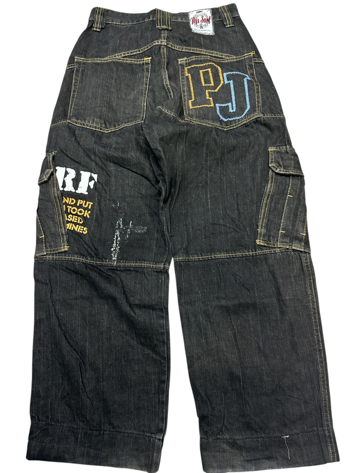 JNCO Pj Surf Baggy Multipocket . Size US 27 - 2 Thumbnail