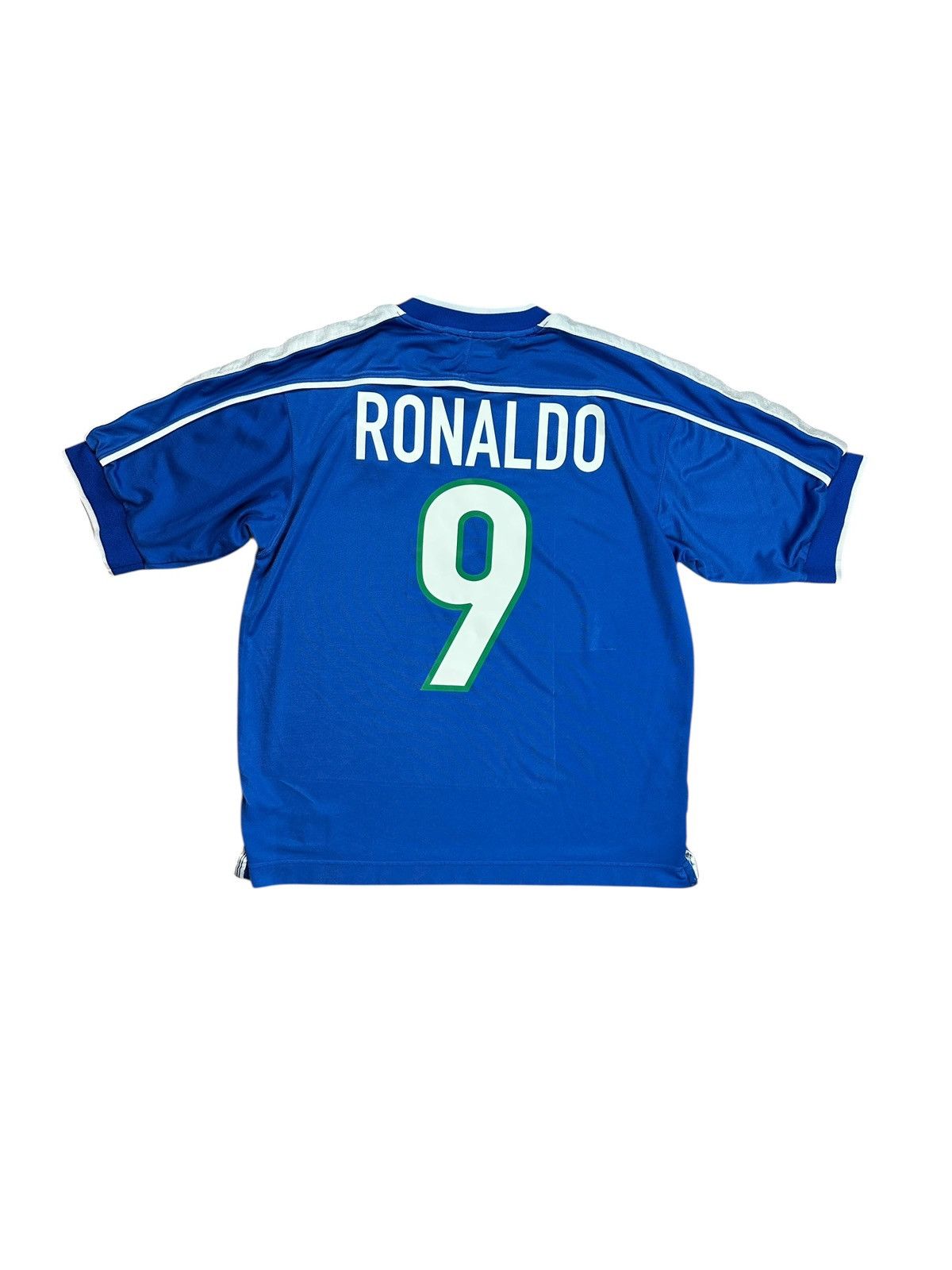 Nike Brazil 1998 Ronaldo Home Jersey Size US M / EU 48-50 / 2 - 1 Thumbnail