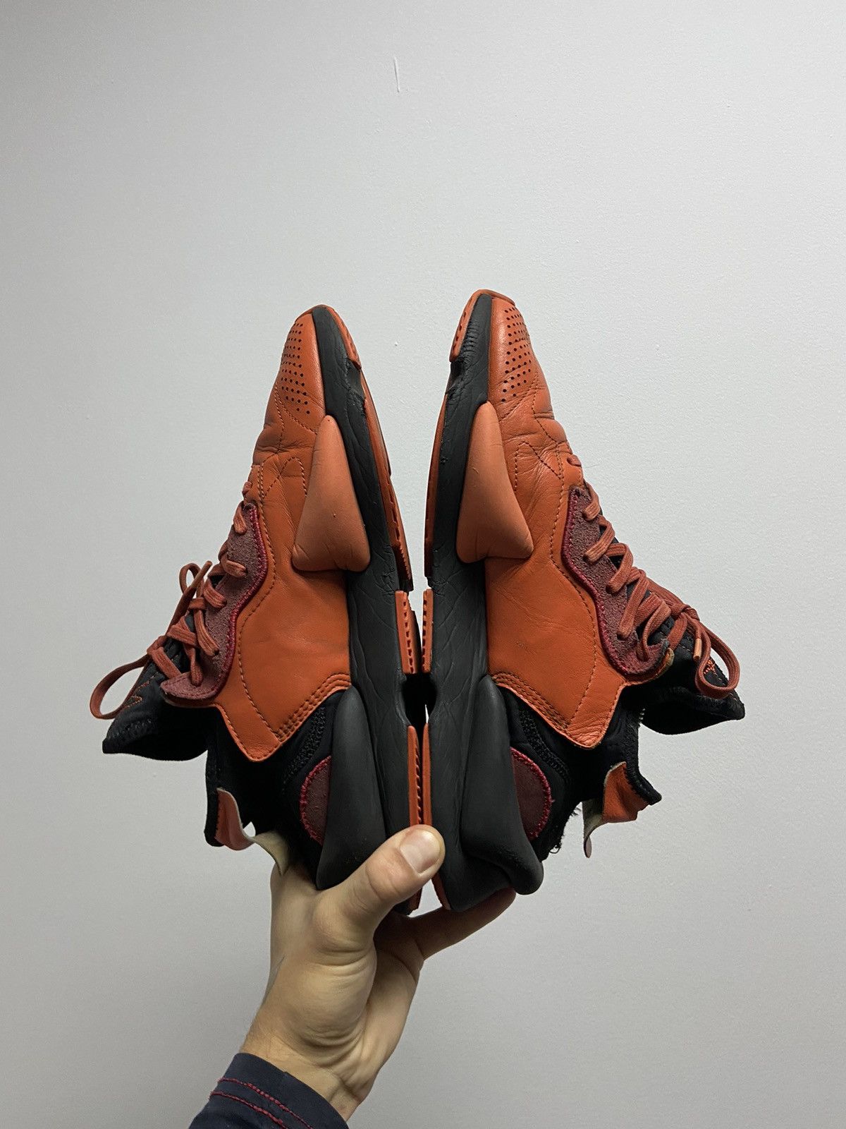 Yohji Yamamoto Yohji Yamamoto 🖤🧡 kaiwa Y 3 Vintage Sneakers Logo Size US 11 / EU 44 - 6 Thumbnail