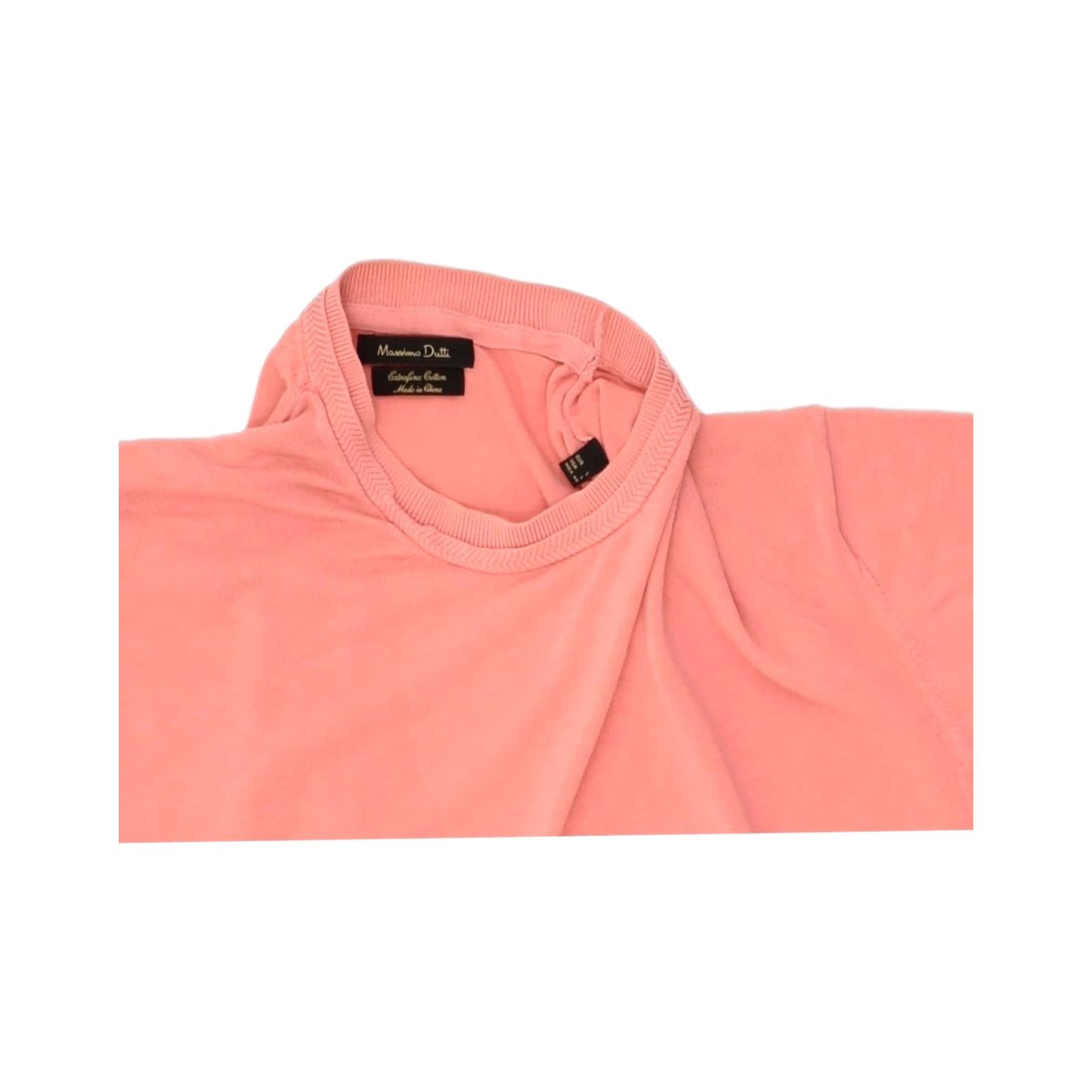 Massimo Dutti VINTAGE MASSIMO DUTTI Womens T-Shirt Top L Large Orange Cotton AF89 Size L / US 10 / IT 46 - 3 Thumbnail